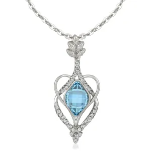 Valentine Swarovski Solitaire Pendant